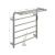 Полотенцесушитель электрический KRAFTTE 44050 лесенка на 5 перекладин из нержавеющей стали с таймером 530х620х295 мм, BRIMIX и KRAFTTE, Китай, Санакс