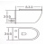 Унитаз подвесной Knois KN9722001 безободковый, с крышкой 533х365х355 мм., Knois, , Knois