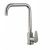 Смеситель для кухни Wasser Zimmer ZM-7721-2-748 хром, с высоким поворотным Г-образным изливом, SUS304