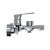 Смеситель для ванны GROSS AQUA Prado 2878828C с коротким изливом