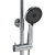 Душевая система со смесителем GROSS AQUA Prado GA9828SMDR с изливом, никель-хром