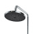 Душевая система со смесителем GROSS AQUA Prado GA9828SMDR с изливом, никель-хром