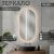 Зеркало AGATA LED 8047-Zm2, 400х800 мм, с сенсором