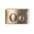 Кнопка механическая двойная Knois KN9900030 розовое золото