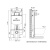 Инсталляция OLI 74 PLUS SANITARBLOCK S90 601803 механическая, 500x1110x90мм