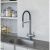 Смеситель для кухни DQ DA1462506Grey с подключением к фильтру питьевой воды, графит (10)