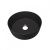 Раковина накладная Watersense Milana D31 W00171 310х310х110 мм черная матовая
