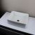 Раковина накладная Watersense Eva Mini 40 W00168 400х300х135 мм белая
