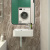 Раковина подвесная правая Watersense Mia 45 W00025 450х260х90 мм с полочкой под смеситель, белая