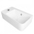 Раковина подвесная левая Watersense Mia 45 W00024 450х260х90 мм с полочкой под смеситель, белая