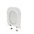 Сиденье для унитаза Watersense Eva GS W01846 дюропласт, с микролифтом, быстросъем, универсальное, ультратонкое