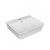 Раковина накладная Watersense Eva 49 W00019 485х410х125 мм с полочкой под смеситель, белая
