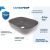 Раковина накладная Watersense Rita 50 W00053 490х395х150 мм графит матовая