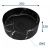 Раковина накладная Watersense Paula D37 W00772 370х370х130 мм мрамор черный матовый