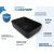 Раковина накладная Watersense Eva 50 W00043 475х370х140 мм черная матовая