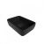 Раковина накладная Watersense Eva 50 W00043 475х370х140 мм черная матовая