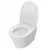 Унитаз подвесной безободковый торнадо Watersense Rita Pro Vortex W00751 52х32х35,5 см микролифт