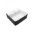 Раковина накладная Watersense Eva 46 Duo W00773 465х420х155 мм с полочкой под смеситель, черно-белый глянец