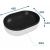 Раковина накладная Watersense Rita 48 Duo artceramic W00767 485х350х140 мм черно-белый матовый