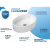 Раковина накладная Watersense Amelia 50 W00004 500х360х140 мм белая