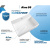 Раковина накладная Watersense Alina 56 W00020 565х425х140 мм с полочкой под смеситель, белая