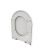 Сиденье для унитаза Watersense Milana Bio W01845 дюропласт, с микролифтом, быстросъем, универсальное