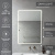 Зеркало Onyx Light LED DS259 600x800 с сенсором