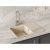 Мойка для кухни врезная SimGran Q-18 бежевая из кварцистик, 65*50.3 см без сифона