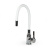 Смеситель для кухни Wasser Zimmer ZM-7781-2-768 хром, гибкий излив белый, SUS304 (12)