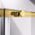 Душевая дверь Vincea Slim-N VDS-4SN130CLG, 1300, брашированное золото, стекло прозрачное