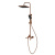 Душевая стойка со смесителем BELZ B24793-2 брашированное розовое золото (4)