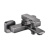 Смеситель для ванны GROSS AQUA 2510880GM Edge графит с коротким изливом