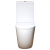 Унитаз напольный безободковый торнадо Watersense Milana Vortex W00744 микролифт 63х39х84 см.