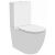 Унитаз напольный безободковый торнадо Watersense Milana Vortex W00744 микролифт 63х39х84 см.