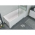 Ванна ERLIT™ STANDART 150х70 пустая (NW)