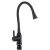 Смеситель для кухни Fmark FS8277H-01 с гибким изливом, черный (6)