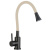 Смеситель для кухни Fmark FS8299H-12 черный, бежевый (6)