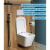 Унитаз подвесной безободковый торнадо Watersense Eva Vortex W00082 49х34х35 см микролифт, дюропласт