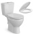 Унитаз напольный безободковый торнадо Watersense Nancy Vortex W02509 микролифт, сидение ПП