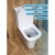 Унитаз напольный безободковый Watersense Eva Pro W00138 микролифт, дюропласт,61,6х37х80,5см