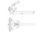 Смеситель для ванны Gross Aqua Optima 7518511С-35F