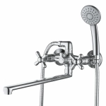 Смеситель для ванны Gross Aqua Retro 7016083С-35L(F)-Н