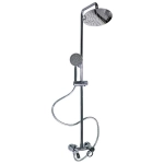 Душевая стойка BRIMIX 3087 с тропическим душем и смесителем