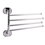 Держатель для ванной Potato P2914 поворотный для полотенец