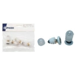 ORION Ролики дверные одинарный эксцентриковые, пластик, 4 шт, в п/у  0101011