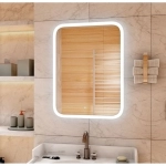 Зеркало для ванной Glamour ЗЛП140 600x800 LED подсветка сенсорный выключатель