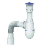 Сифон для мойки Unicorn В220 с прикручивающимся выпуском