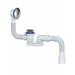 Сифон для ванны и глубокого поддона системы easyopen Unicorn S122Е
