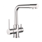 Смеситель для кухни Gross Aqua Ecolife 3120609C с подключением к фильтру воды