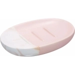 Мыльница для ванной FORA TRENDY FOR-TR036 Розовая настольная